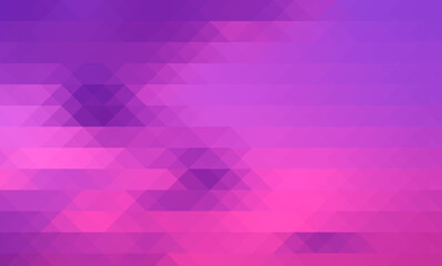 gradient purple modern triangles abstract illustration background. digital futuristic mosaic triangles background for template, presentation. abstract ultraviolet in low polygon pattern.