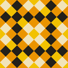 yellow and black checkered pattern