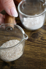 psyllium husks and gluten free flour