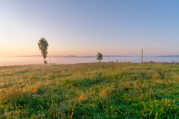 zamglone wzgórza © Szymon