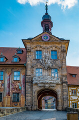 Torturm des Altes Rathauses in Bamberg