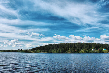 lake in the forest