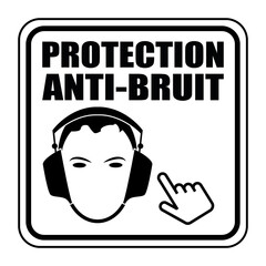 Logo protection anti-bruit.