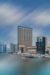 Obraz premium Beautiful view in Dubai Marina
