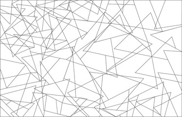 Abstract geometric triangle simple black and white minimal pattern texture    background.vector illustration.