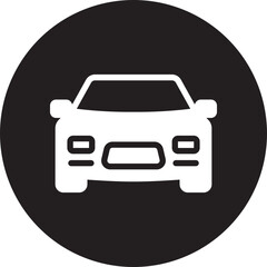 car glyph icon