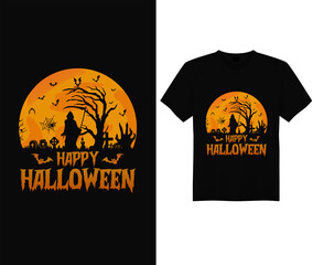 Halloween t shirt design vector. Typography, Quote, Halloween t shirt design. Halloween t shirt for Halloween day.