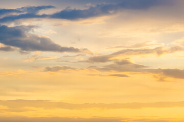Fototapeta na wymiar Sunset sky and clouds. Sunset sky nature background