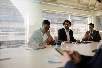 Fototapeta premium Business people in conference room meeting