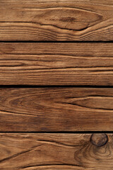 brown wooden wall made of four planks
