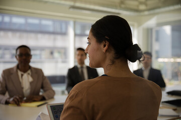 Business people in conference room meeting