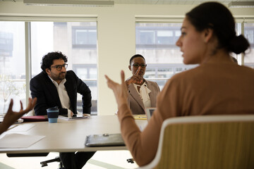 Business people in conference room meeting