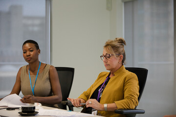 Business people in conference room meeting