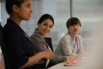 Business people in conference room meeting