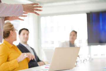 Business people in conference room meeting