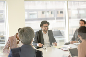 Business people in conference room meeting