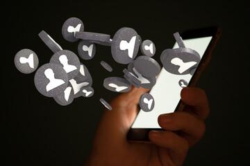 Abstract technology group and data