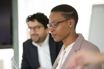 Business people in conference room meeting