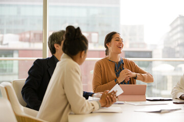 Business people in conference room meeting