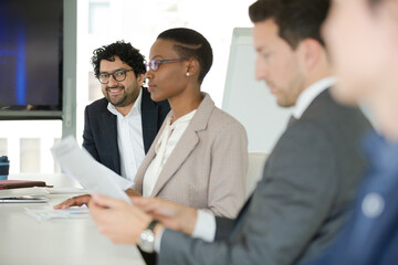 Business people in conference room meeting