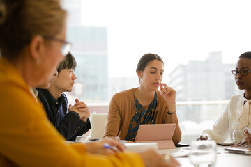 Business people in conference room meeting