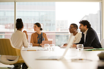 Business people in conference room meeting