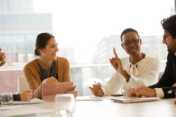 Business people in conference room meeting