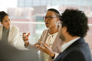 Business people in conference room meeting