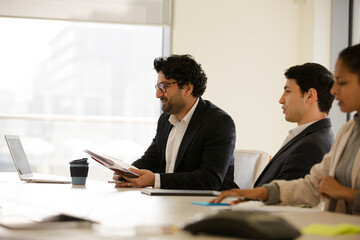 Business people in conference room meeting