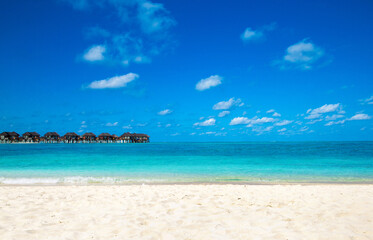 Fototapeta premium beach with Maldives