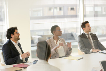 Business people in conference room meeting