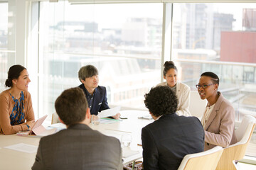 Business people in conference room meeting