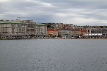 Fototapeta na wymiar Urban view of Trieste, Italy