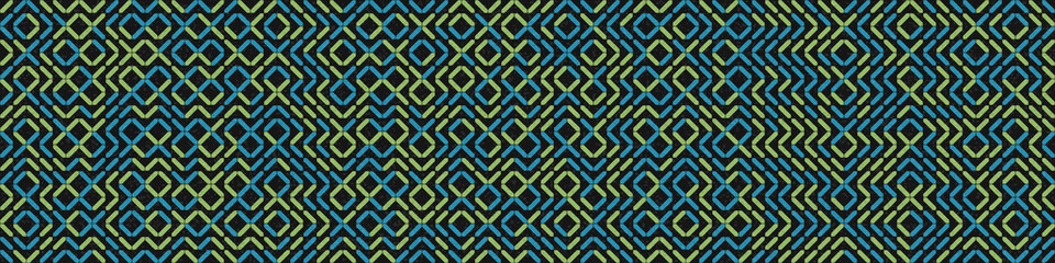 Abstract Geometric Pattern generative computational art illustration