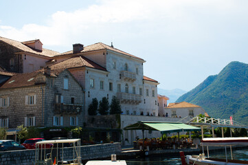 view of the town of kotor country
