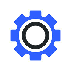 gear icon vector illustration