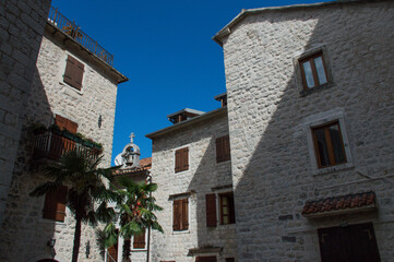 street in the old Italy town