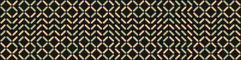 Fototapeta premium Abstract Geometric Pattern generative computational art illustration