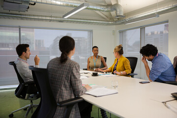 Fototapeta premium Business people in conference room meeting