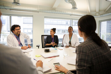 Business people in conference room meeting