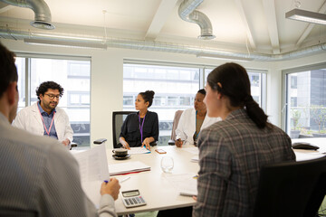 Business people in conference room meeting