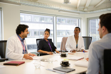 Business people in conference room meeting