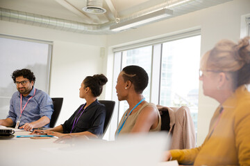 Business people in conference room meeting