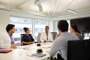 Business people in conference room meeting