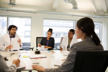 Business people in conference room meeting