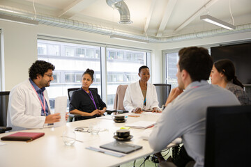 Business people in conference room meeting