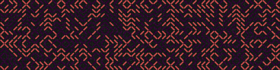 Abstract Geometric Pattern generative computational art illustration