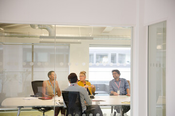 Business people in conference room meeting
