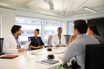 Business people in conference room meeting