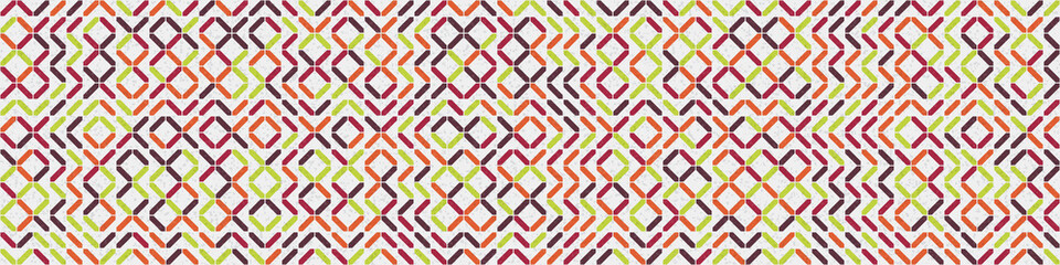 Abstract Geometric Pattern generative computational art illustration